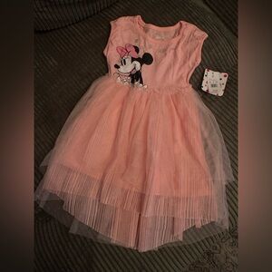 Disney Pink Ruffled Tiered Sundress